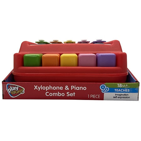 Playright Xylophone & Piano Combo Set - 1.0 ea