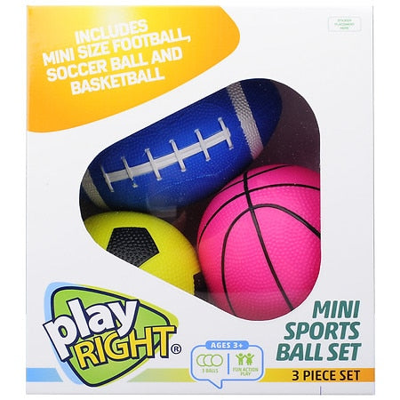 Playright Mini Sports Ball Set - 1.0 ea